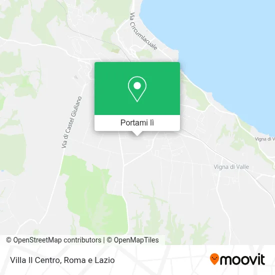 Mappa Villa Il Centro