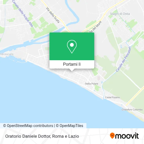 Mappa Oratorio Daniele Dottor
