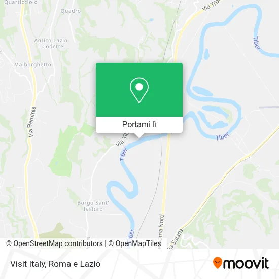 Mappa Visit Italy