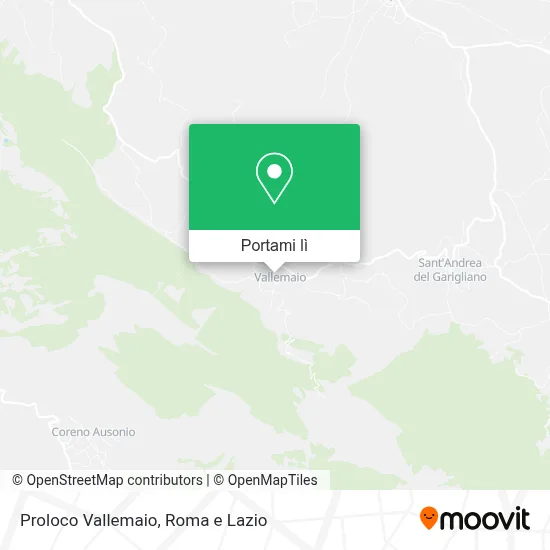 Mappa Proloco Vallemaio