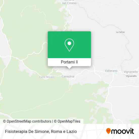 Mappa Fisioterapia De Simone