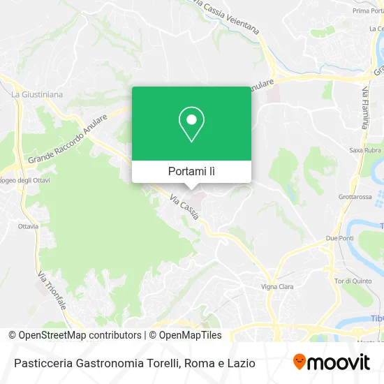 Mappa Pasticceria Gastronomia Torelli