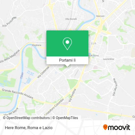 Mappa Here Rome