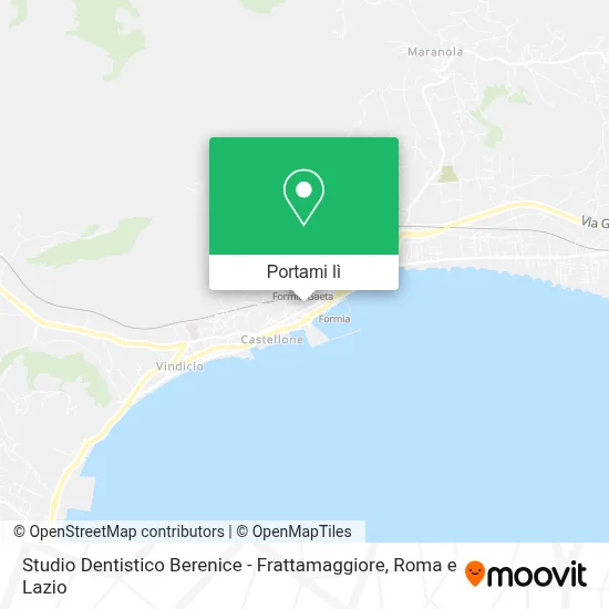 Mappa Studio Dentistico Berenice - Frattamaggiore