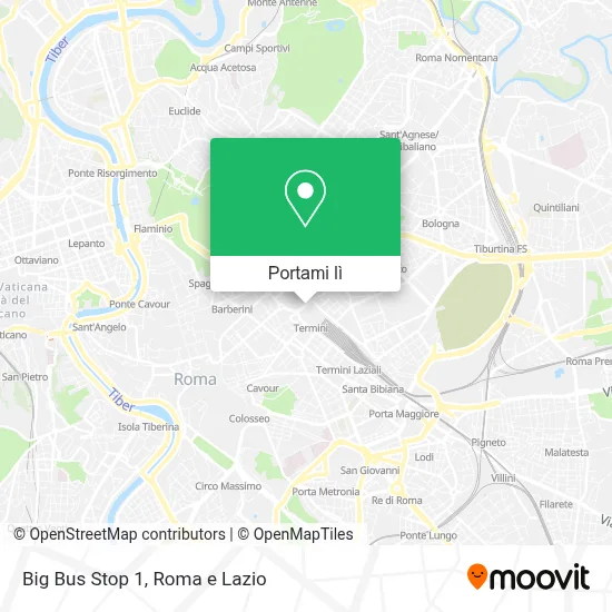 Mappa Big Bus Stop 1