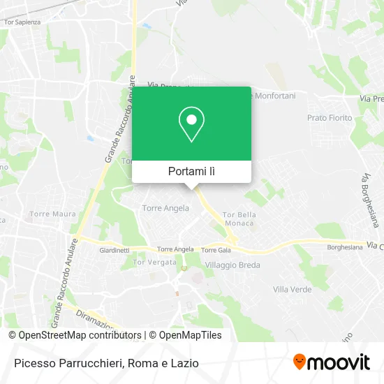 Mappa Picesso Parrucchieri