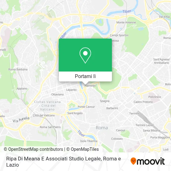 Mappa Ripa Di Meana E Associati Studio Legale