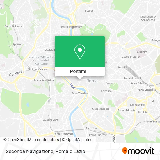 Mappa Seconda Navigazione