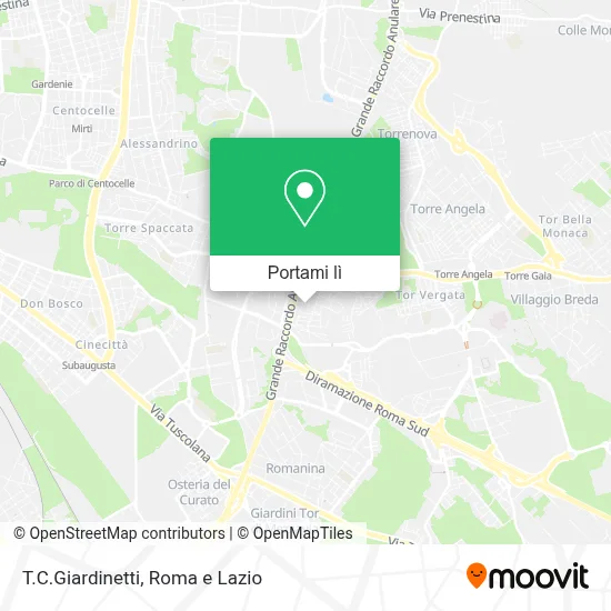 Mappa T.C.Giardinetti