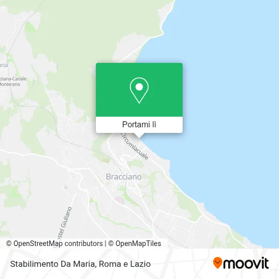 Mappa Stabilimento Da Maria