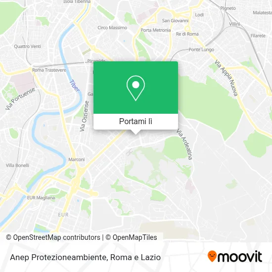 Mappa Anep Protezioneambiente
