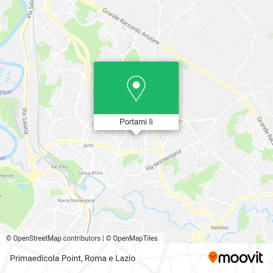 Mappa Primaedicola Point