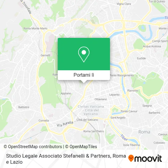 Mappa Studio Legale Associato Stefanelli & Partners