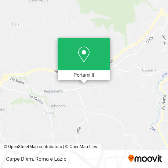 Mappa Carpe Diem
