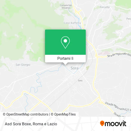 Mappa Asd Sora Boxe