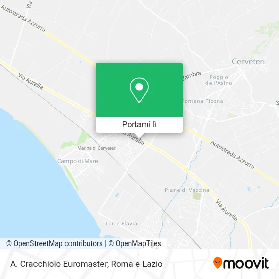 Mappa A. Cracchiolo Euromaster