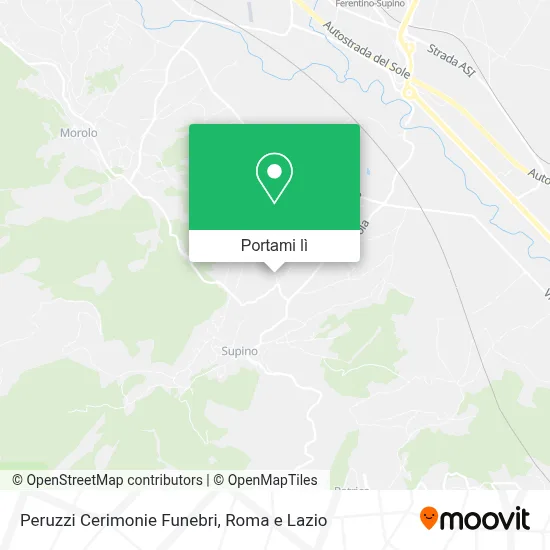 Mappa Peruzzi Cerimonie Funebri