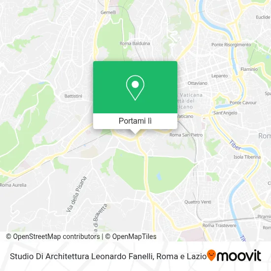 Mappa Studio Di Architettura Leonardo Fanelli