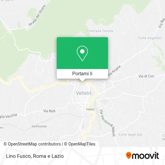 Mappa Lino Fusco