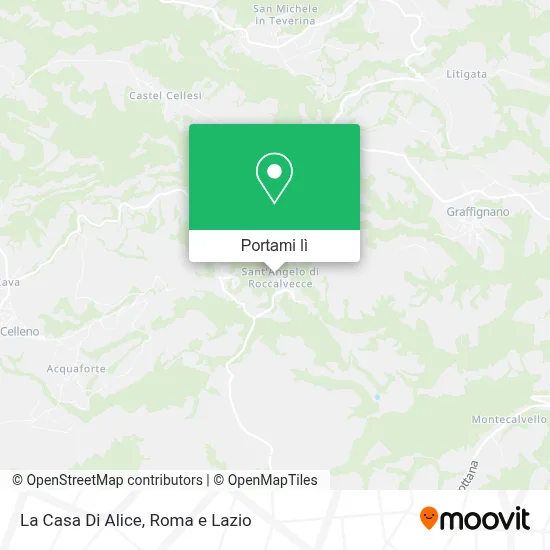 Mappa La Casa Di Alice