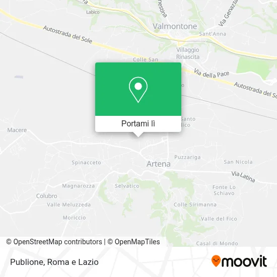 Mappa Publione