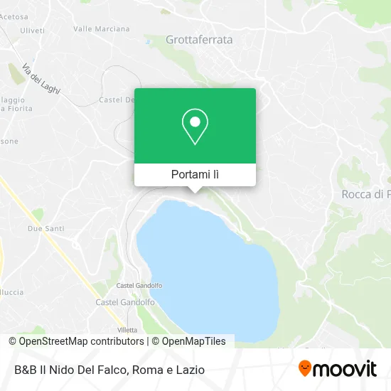 Mappa B&B Il Nido Del Falco