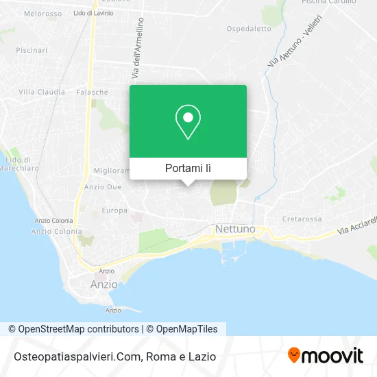 Mappa Osteopatiaspalvieri.Com