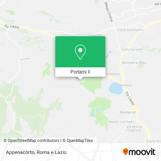 Mappa Appenacòrto