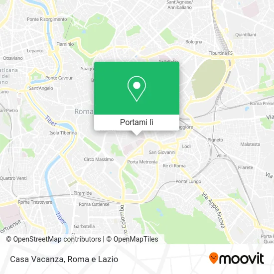 Mappa Casa Vacanza