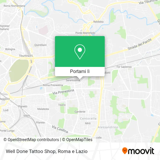 Mappa Well Done Tattoo Shop