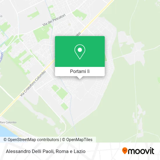 Mappa Alessandro  Delli Paoli