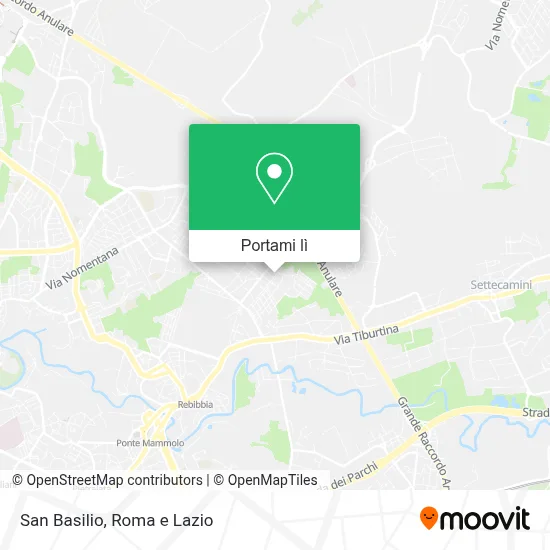 Mappa San Basilio