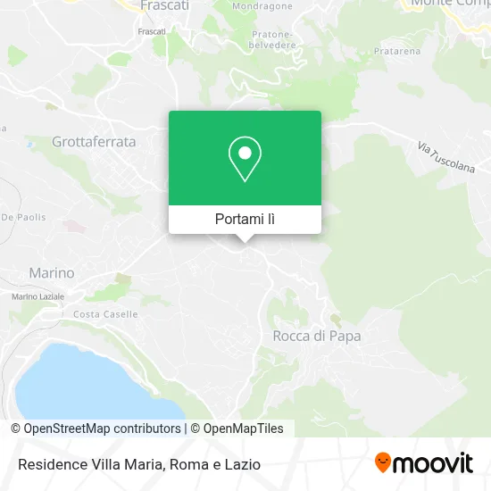 Mappa Residence Villa Maria