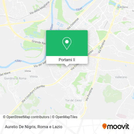 Mappa Aurelio De Nigris