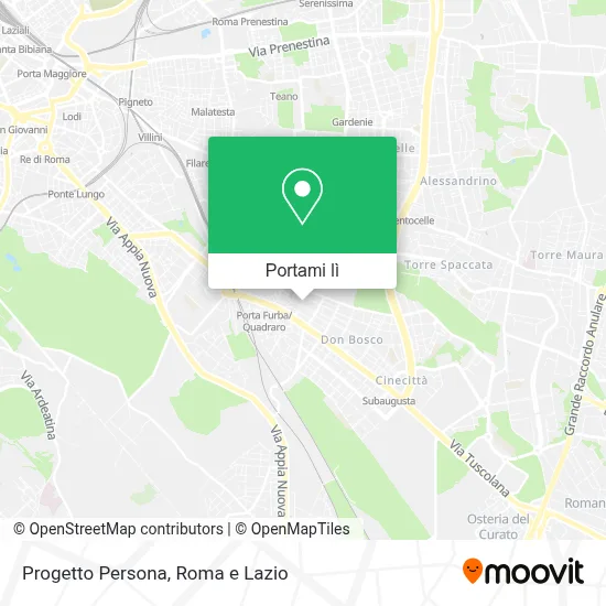 Mappa Progetto Persona