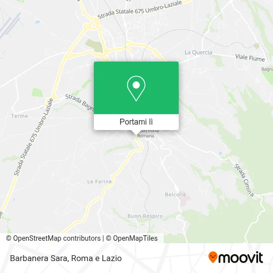 Mappa Barbanera Sara