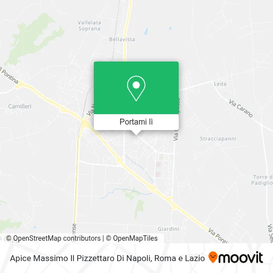 Mappa Apice Massimo Il Pizzettaro Di Napoli