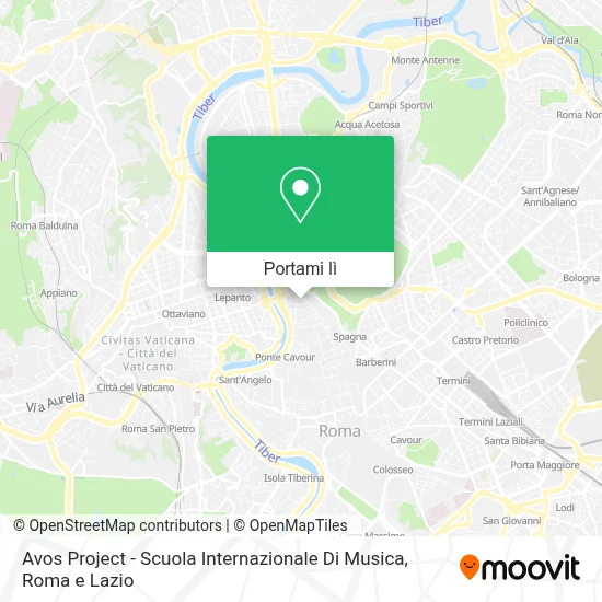 Mappa Avos Project - Scuola Internazionale Di Musica