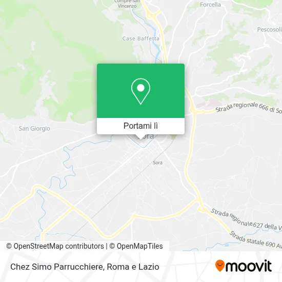 Mappa Chez Simo Parrucchiere