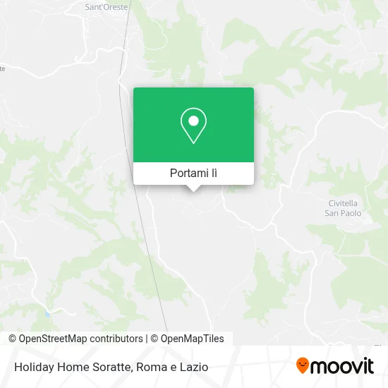 Mappa Holiday Home Soratte