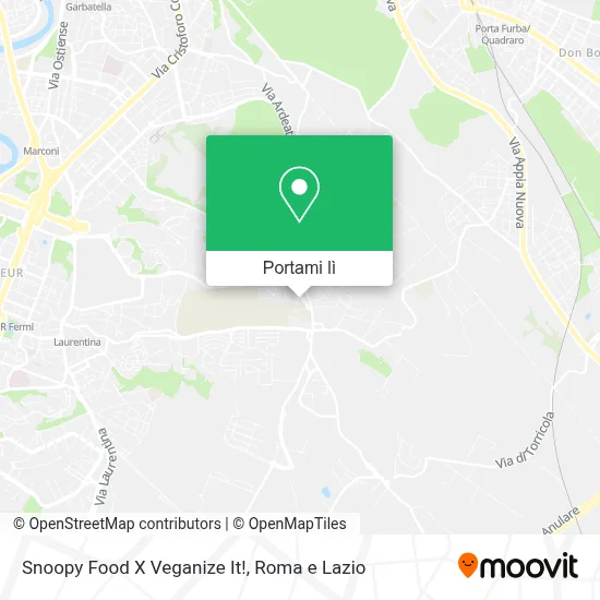 Mappa Snoopy Food X Veganize It!