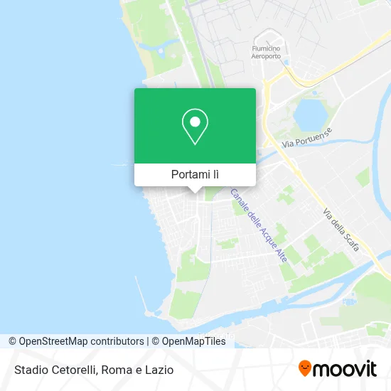 Mappa Stadio Cetorelli