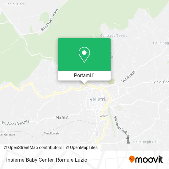 Mappa Insieme Baby Center