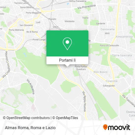 Mappa Almas Roma