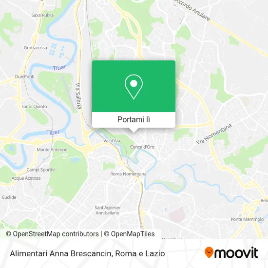 Mappa Alimentari Anna Brescancin