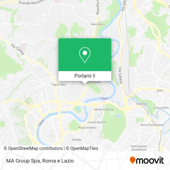 Mappa MA Group Spa
