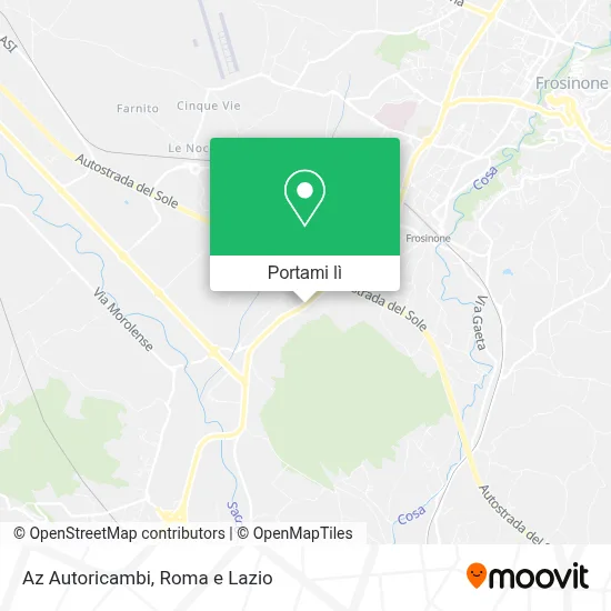 Mappa Az Autoricambi