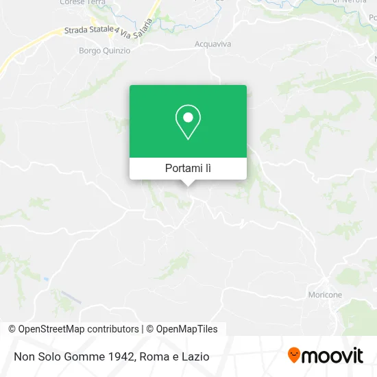 Mappa Non Solo Gomme 1942