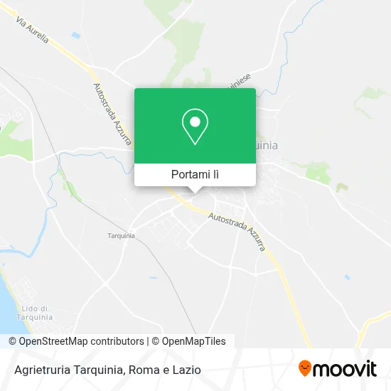 Mappa Agrietruria Tarquinia