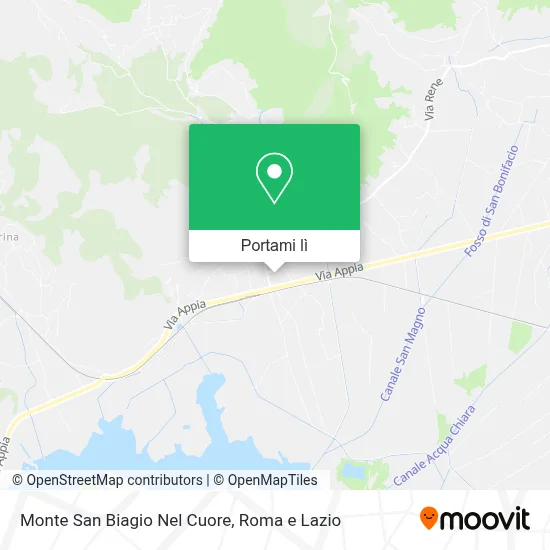 Mappa Monte San Biagio Nel Cuore
